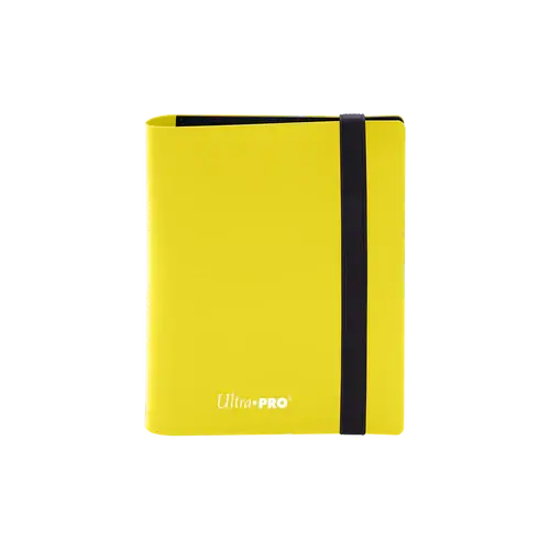 Ultra Pro 2-Pocket Pro Binder Eclipse - Lemon Yellow Ultra Pro