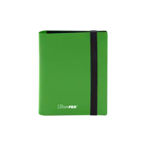 Ultra Pro 2-Pocket Pro Binder Eclipse - Lime Green Ultra Pro