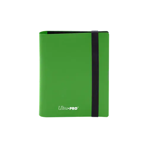 Ultra Pro 2-Pocket Pro Binder Eclipse - Lime Green Ultra Pro