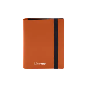 Ultra Pro 2-Pocket Pro Binder Eclipse - Pumpkin Orange Ultra Pro