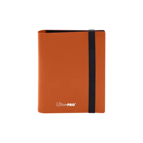 Ultra Pro 2-Pocket Pro Binder Eclipse - Pumpkin Orange Ultra Pro