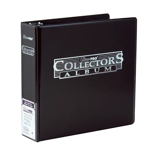 Ultra Pro 3-Rings Collectors Album Black Ultra Pro