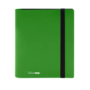 Ultra Pro 4-Pocket Pro Binder Eclipse - Lime Green Ultra Pro