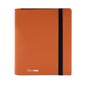 Ultra Pro 4-Pocket Pro Binder Eclipse - Pumpkin Orange Ultra Pro