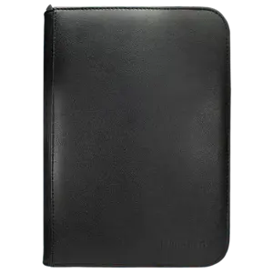 Ultra Pro 4-Pocket Zippered Pro Binder - Vivid Black Ultra Pro