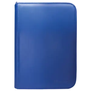 Ultra Pro 4-Pocket Zippered Pro Binder - Vivid Blue Ultra Pro