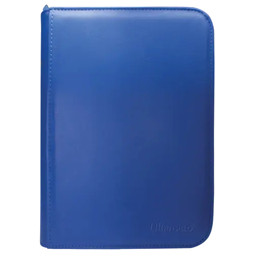 Ultra Pro 4-Pocket Zippered Pro Binder - Vivid Blue Ultra Pro