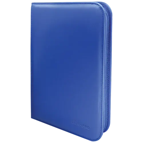 Ultra Pro 4-Pocket Zippered Pro Binder - Vivid Blue Ultra Pro