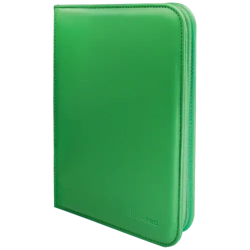 Ultra Pro 4-Pocket Zippered Pro Binder - Vivid Green Ultra Pro