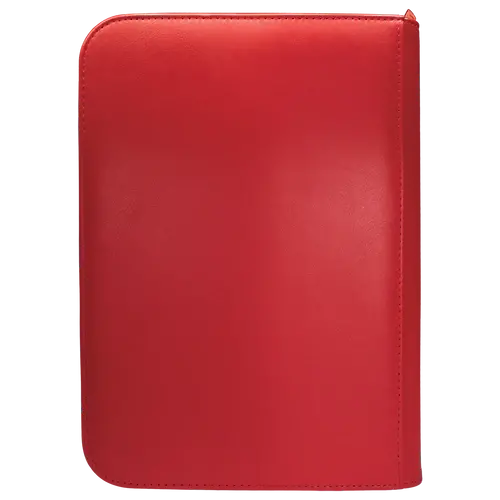 Ultra Pro 4-Pocket Zippered Pro Binder - Vivid Red Ultra Pro