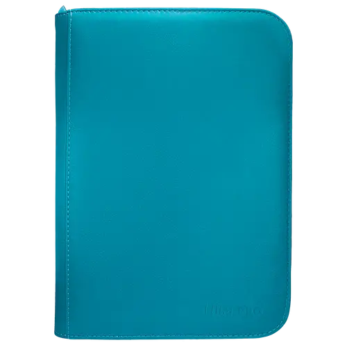 Ultra Pro 4-Pocket Zippered Pro Binder - Vivid Teal Ultra Pro