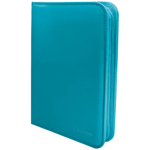 Ultra Pro 4-Pocket Zippered Pro Binder - Vivid Teal Ultra Pro