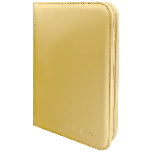 Ultra Pro 4-Pocket Zippered Pro Binder - Vivid Yellow Ultra Pro