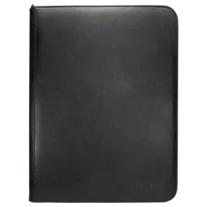 Ultra Pro 9-Pocket Zippered Pro Binder - Vivid Black Ultra Pro