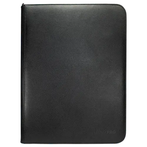 Ultra Pro 9-Pocket Zippered Pro Binder - Vivid Black Ultra Pro