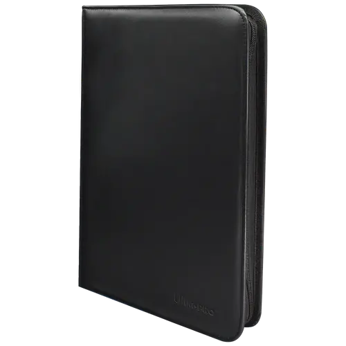 Ultra Pro 9-Pocket Zippered Pro Binder - Vivid Black Ultra Pro