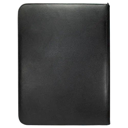 Ultra Pro 9-Pocket Zippered Pro Binder - Vivid Black Ultra Pro