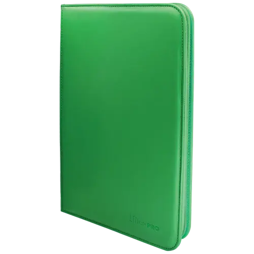 Ultra Pro 9-Pocket Zippered Pro Binder - Vivid Green Ultra Pro