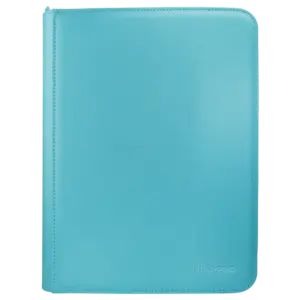 Ultra Pro 9-Pocket Zippered Pro Binder - Vivid Light Blue Ultra Pro