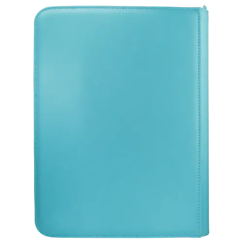 Ultra Pro 9-Pocket Zippered Pro Binder - Vivid Light Blue Ultra Pro