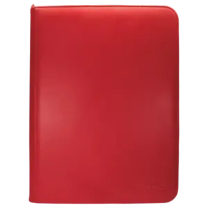 Ultra Pro 9-Pocket Zippered Pro Binder - Vivid Red Ultra Pro