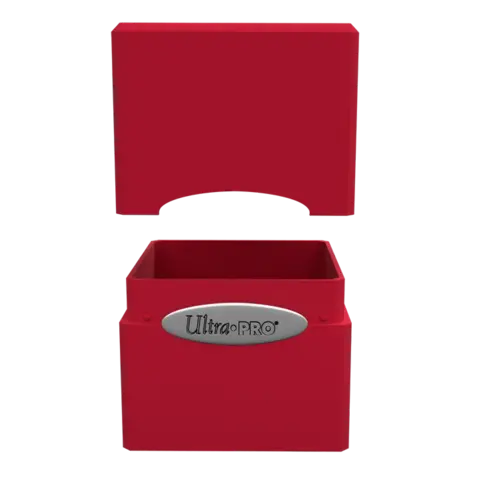 Ultra Pro Deck Box - Satin Cube - Apple Red Ultra Pro