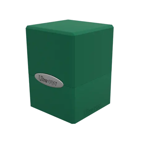 Ultra Pro Deck Box - Satin Cube - Forest Green Ultra Pro