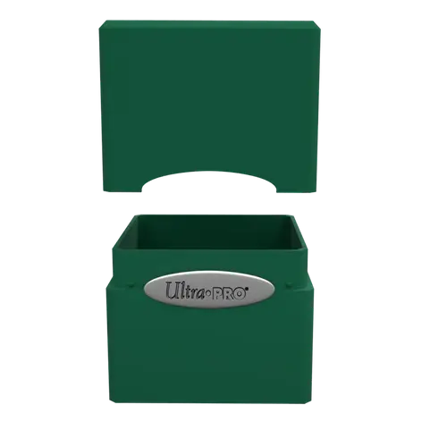 Ultra Pro Deck Box - Satin Cube - Forest Green Ultra Pro