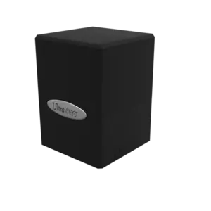 Ultra Pro Deck Box - Satin Cube - Jet Black Ultra Pro