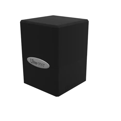 Ultra Pro Deck Box - Satin Cube - Jet Black Ultra Pro