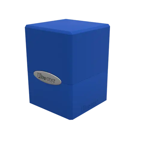 Ultra Pro Deck Box - Satin Cube - Pacific Blue Ultra Pro