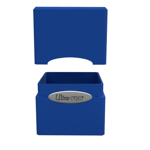 Ultra Pro Deck Box - Satin Cube - Pacific Blue Ultra Pro