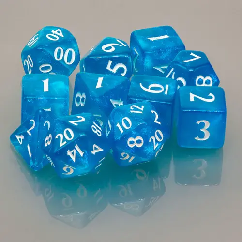 Ultra Pro Eclipse 11 Dice Set - Sky Blue - Ultra Pro