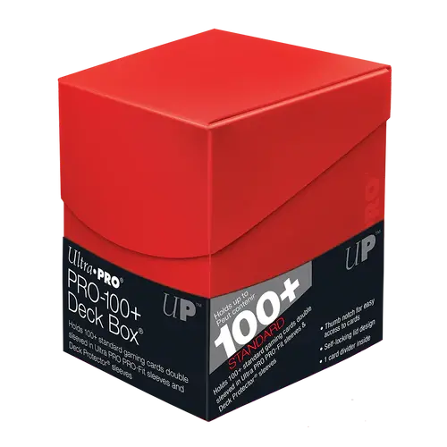 Ultra Pro Eclipse Deckbox 100+ Apple Red Ultra Pro
