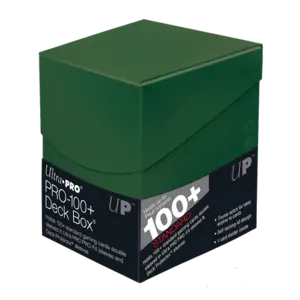 Ultra Pro Eclipse Deckbox 100+ Forest Green Ultra Pro