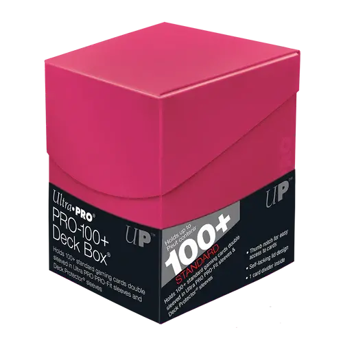 Ultra Pro Eclipse Deckbox 100+ Hot Pink Ultra Pro