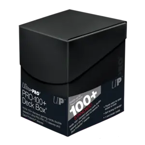 Ultra Pro Eclipse Deckbox 100+ Jet Black Ultra Pro