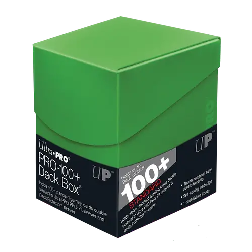 Ultra Pro Eclipse Deckbox 100+ Lime Green Ultra Pro
