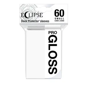 Ultra Pro Eclipse Small Gloss Sleeves - Arctic White Ultra Pro