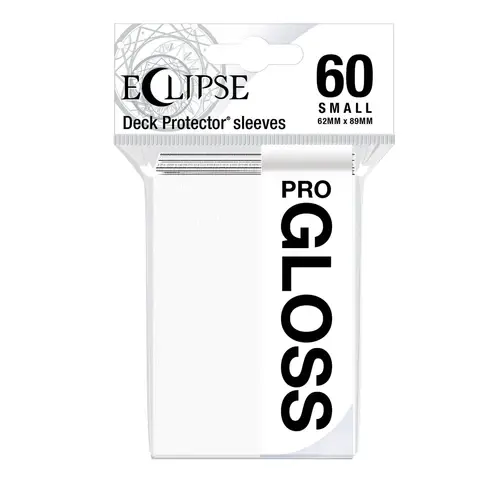 Ultra Pro Eclipse Small Gloss Sleeves - Arctic White Ultra Pro