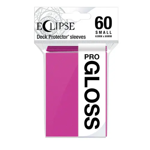 Ultra Pro Eclipse Small Gloss Sleeves - Hot Pink Ultra Pro