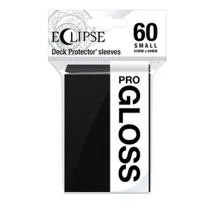 Ultra Pro Eclipse Small Gloss Sleeves - Jet Black Ultra Pro