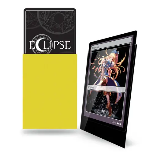 Ultra Pro Eclipse Small Gloss Sleeves - Lemon Yellow Ultra Pro