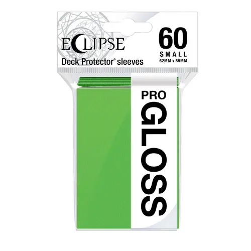 Ultra Pro Eclipse Small Gloss Sleeves - Lime Green Ultra Pro