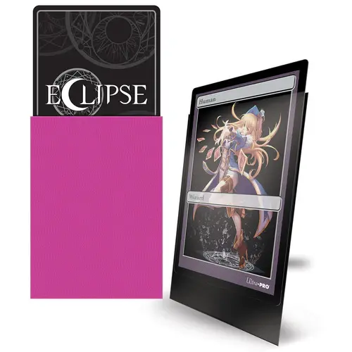 Ultra Pro Eclipse Small Matte Sleeves - Hot Pink Ultra Pro