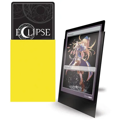 Ultra Pro Eclipse Small Matte Sleeves - Lemon Yellow Ultra Pro