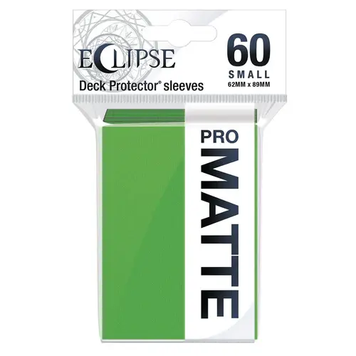 Ultra Pro Eclipse Small Matte Sleeves - Lime Green Ultra Pro