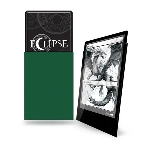 Ultra Pro Eclipse Standard Gloss Sleeves - Forest Green Ultra Pro