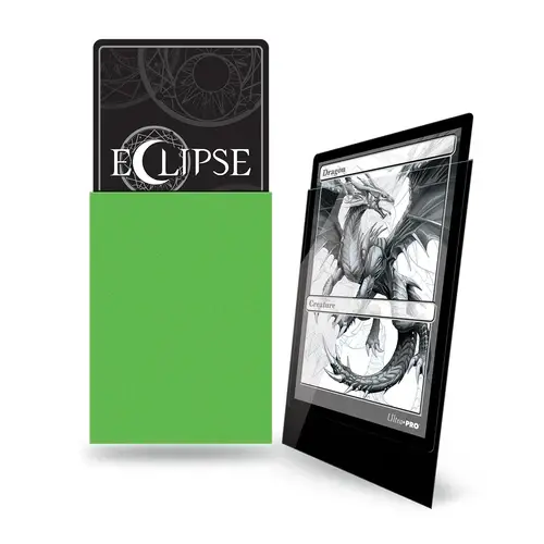 Ultra Pro Eclipse Standard Gloss Sleeves - Lime Green Ultra Pro