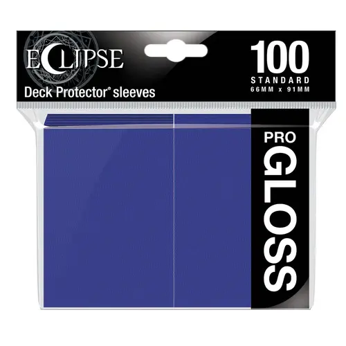 Ultra Pro Eclipse Standard Gloss Sleeves - Royal Purple Ultra Pro